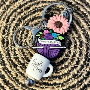 Girl Boss Keychain